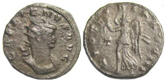 Gallienus Bi Antoninianus : VICTORIA AVG III